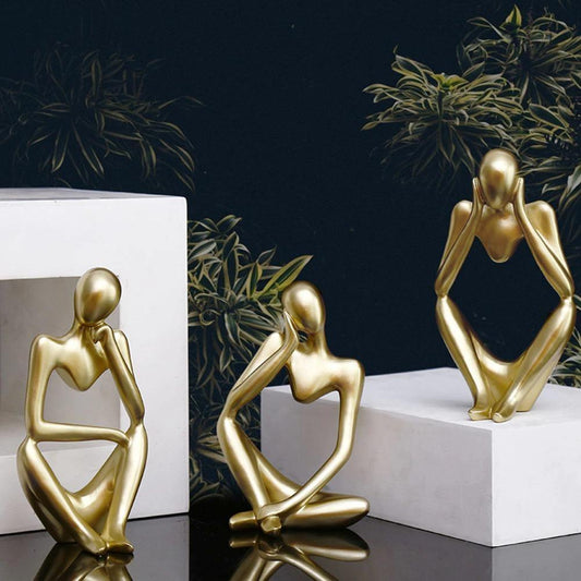 Novita Casa – Minimalist Thinker Sculpture - Novita Casa