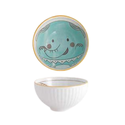 Novita Casa - Hand-Painted Animal Cartoon Bowl