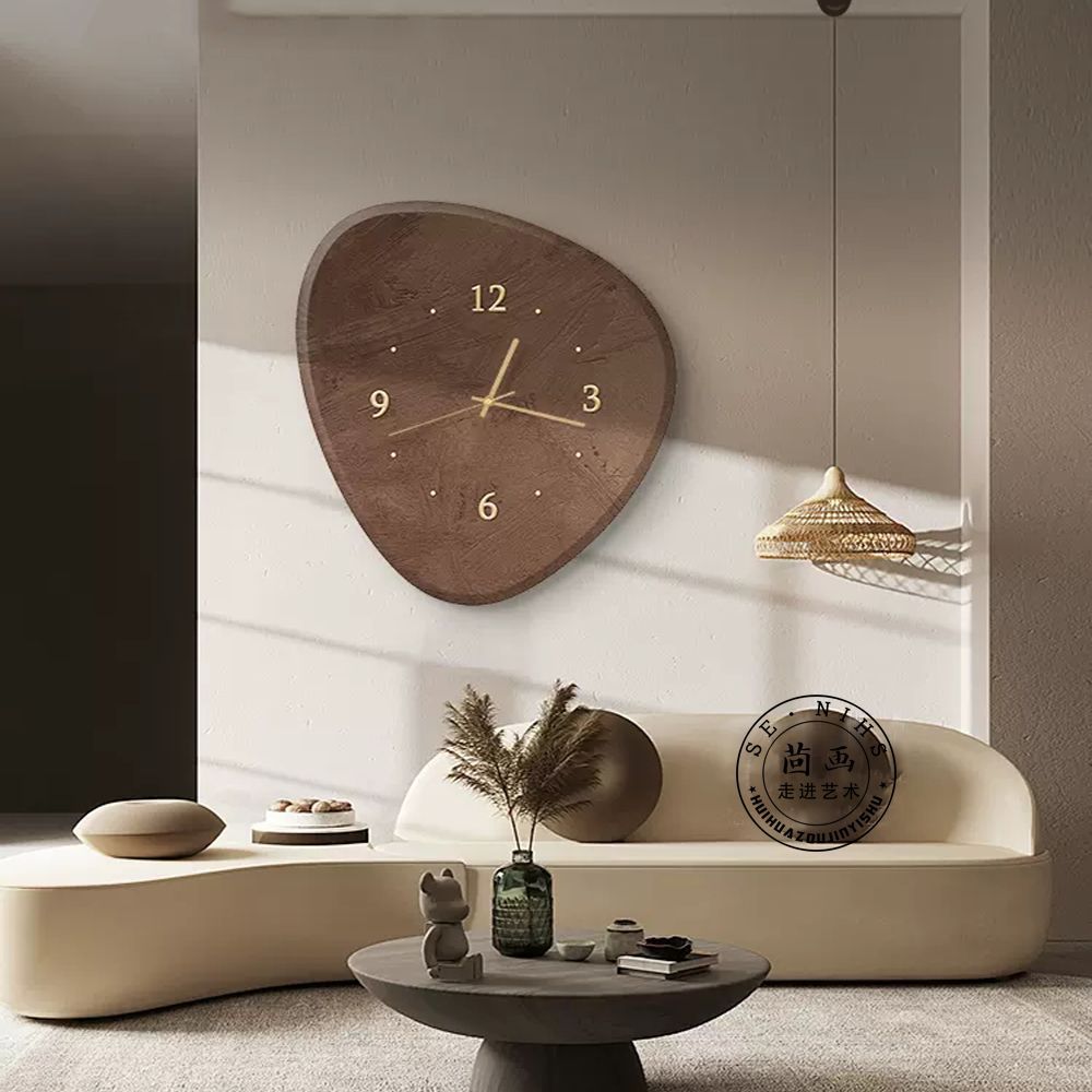 Novita Casa – Minimalist Abstract Wall Clock - Novita Casa