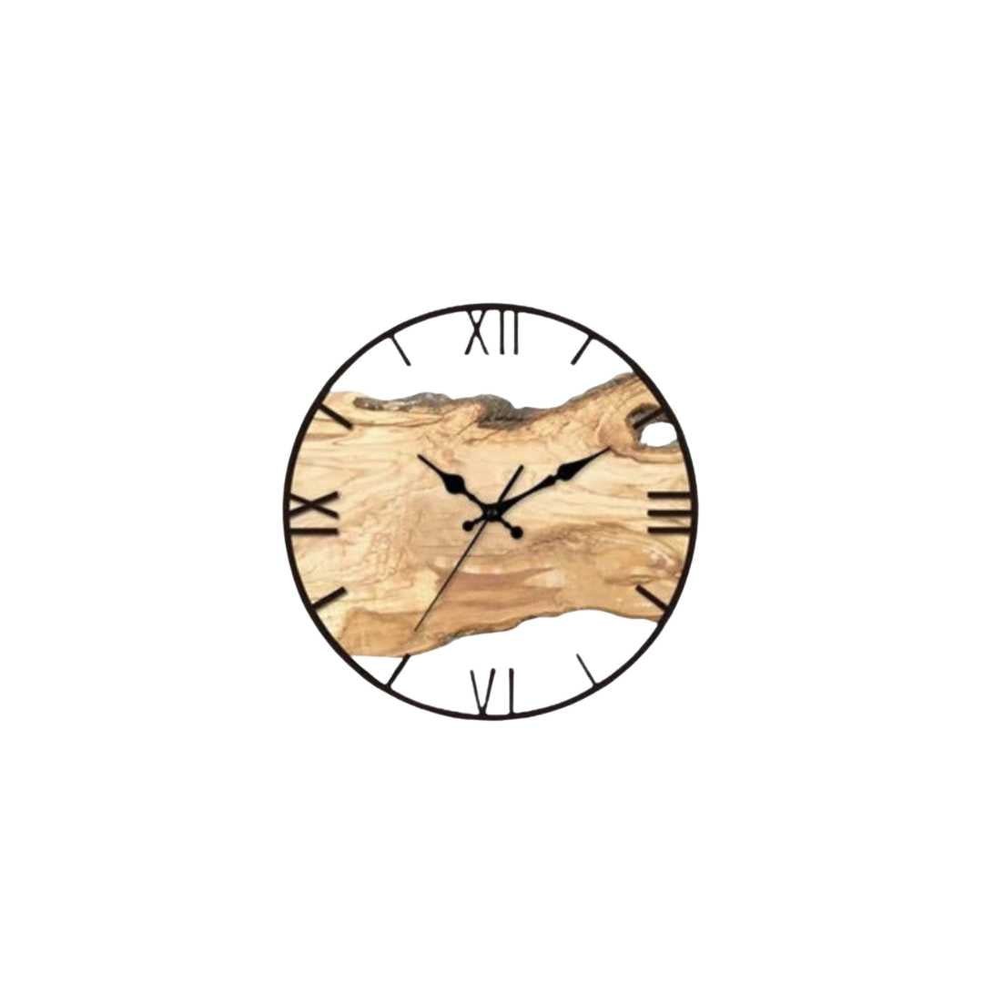 Novita Casa – Minimalist Clear Wall Clock - Novita Casa