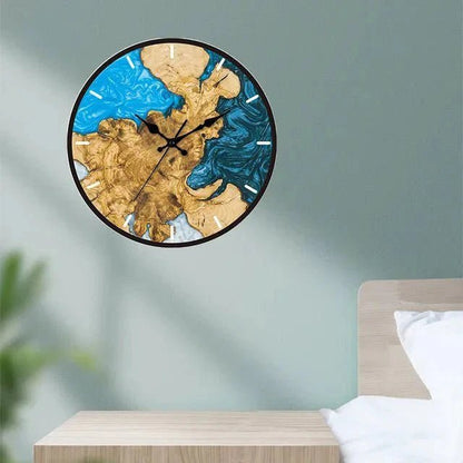Novita Casa – Minimalist Clear Wall Clock - Novita Casa