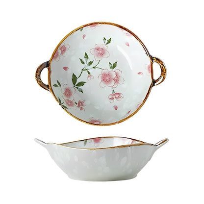 Novita Casa – Japanese Azalea Ceramic Bowls - Novita Casa