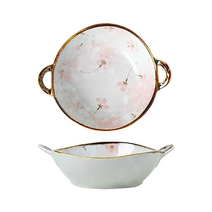 Novita Casa – Japanese Azalea Ceramic Bowls - Novita Casa