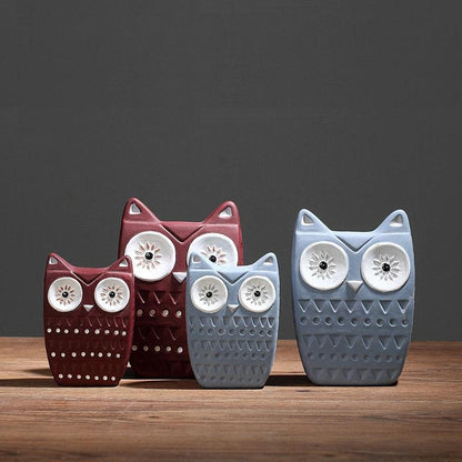 Novita Casa – Ceramic Owl Decoration - Novita Casa