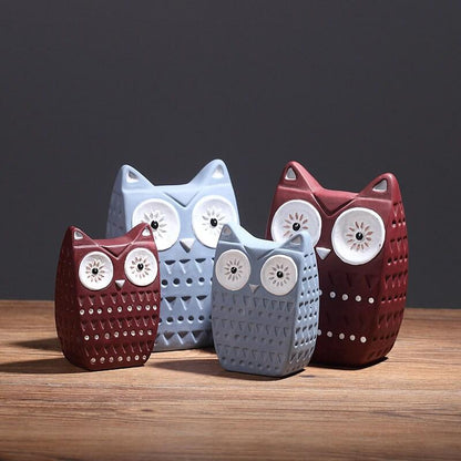 Novita Casa – Ceramic Owl Decoration - Novita Casa