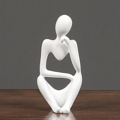 Novita Casa – Minimalist Thinker Sculpture - Novita Casa