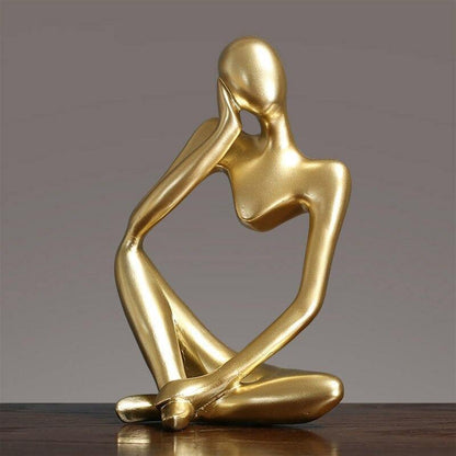 Novita Casa – Minimalist Thinker Sculpture - Novita Casa