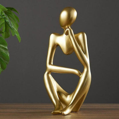 Novita Casa – Minimalist Thinker Sculpture - Novita Casa