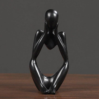 Novita Casa – Minimalist Thinker Sculpture - Novita Casa