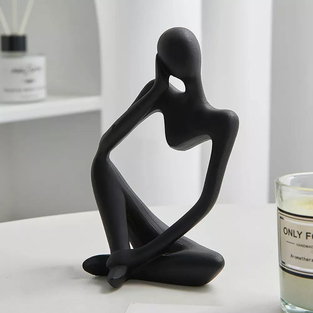 Novita Casa – Minimalist Thinker Sculpture - Novita Casa