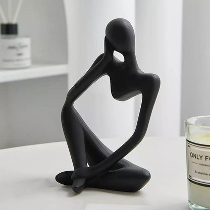 Novita Casa – Minimalist Thinker Sculpture - Novita Casa