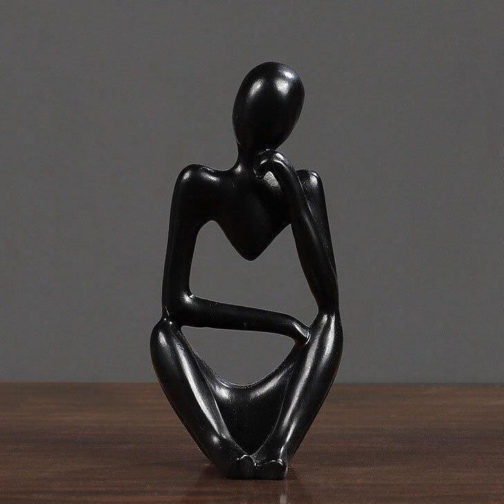 Novita Casa – Minimalist Thinker Sculpture - Novita Casa