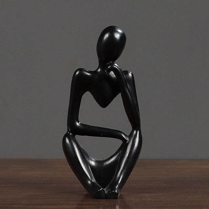 Novita Casa – Minimalist Thinker Sculpture - Novita Casa