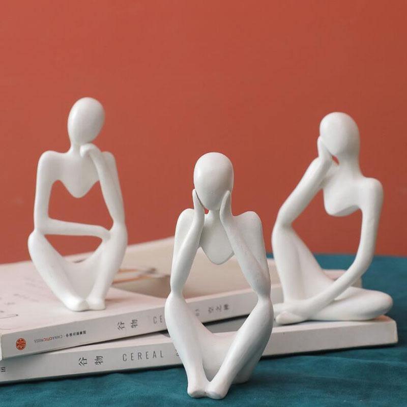 Novita Casa – Minimalist Thinker Sculpture - Novita Casa