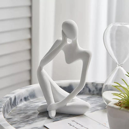 Novita Casa – Minimalist Thinker Sculpture - Novita Casa