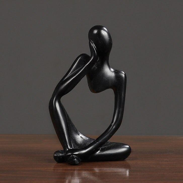 Novita Casa – Minimalist Thinker Sculpture - Novita Casa