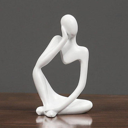 Novita Casa – Minimalist Thinker Sculpture - Novita Casa