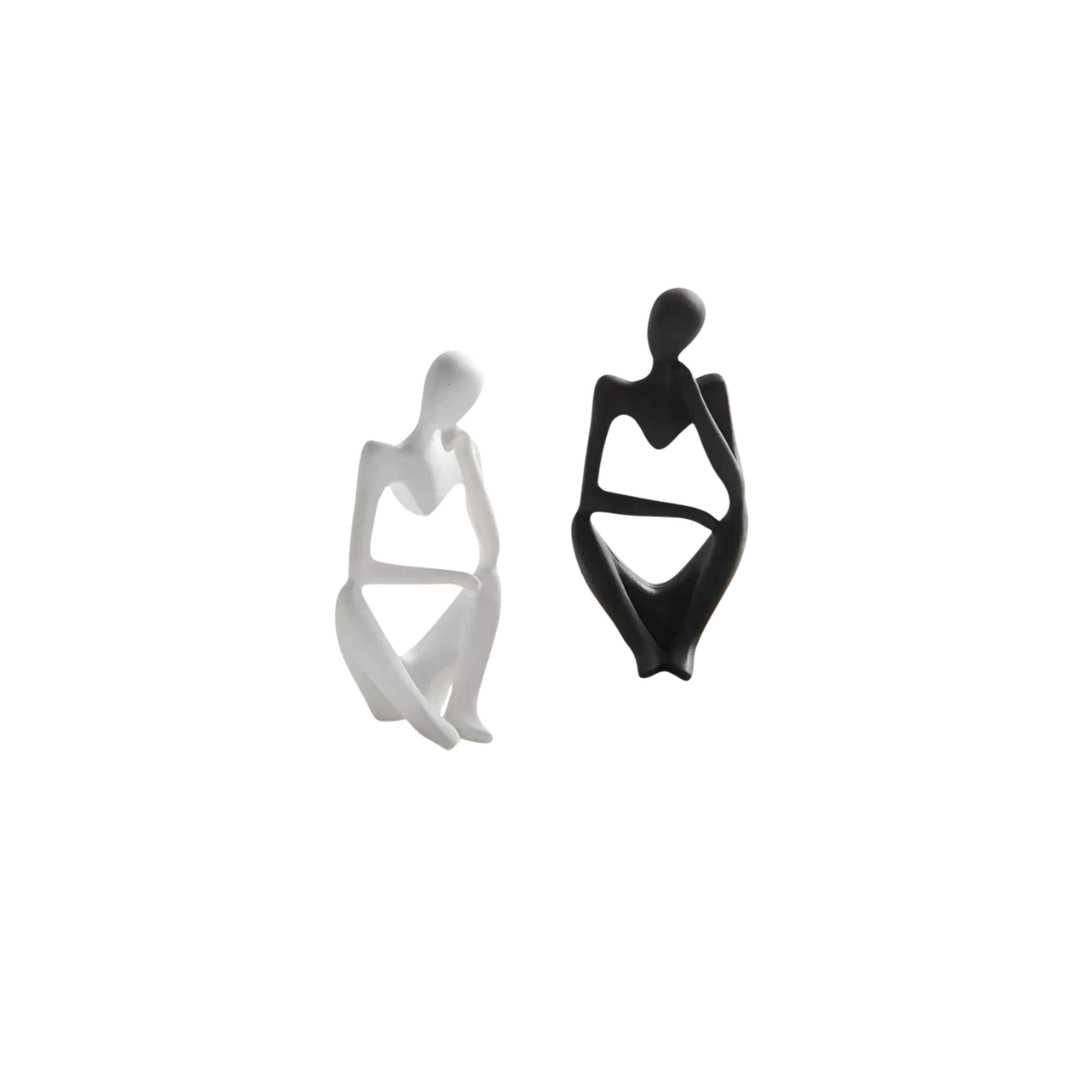 Novita Casa – Minimalist Thinker Sculpture - Novita Casa