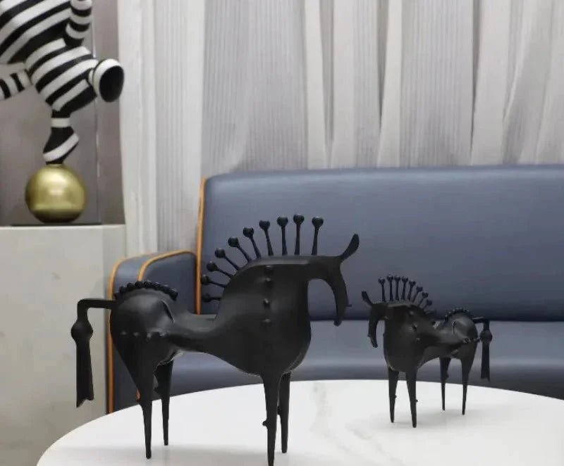 Novita Casa – Metal Horse Sculptures - Novita Casa