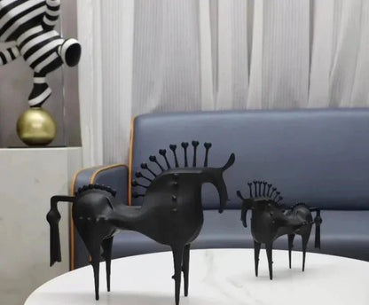 Novita Casa – Metal Horse Sculptures - Novita Casa