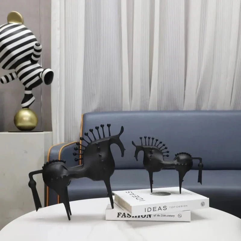 Novita Casa – Metal Horse Sculptures - Novita Casa