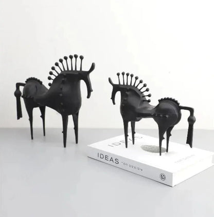 Novita Casa – Metal Horse Sculptures - Novita Casa