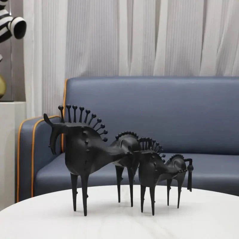 Novita Casa – Metal Horse Sculptures - Novita Casa