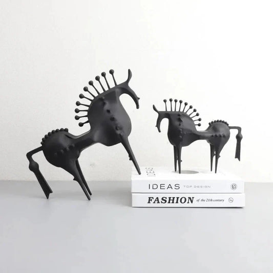 Novita Casa – Metal Horse Sculptures - Novita Casa