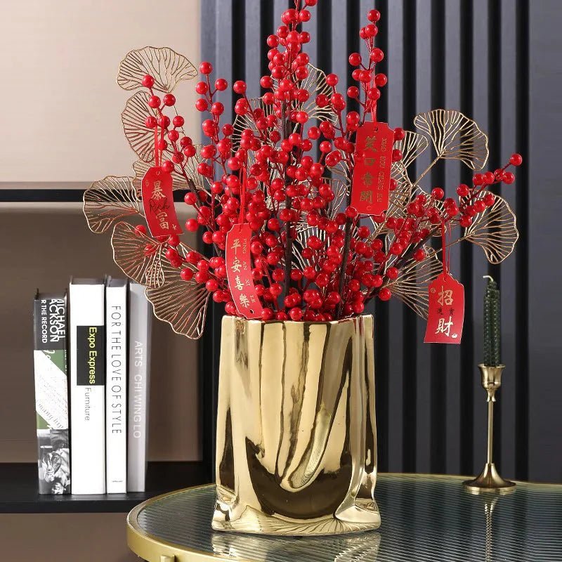 Novita Casa – Modern Wavy Vase - Novita Casa