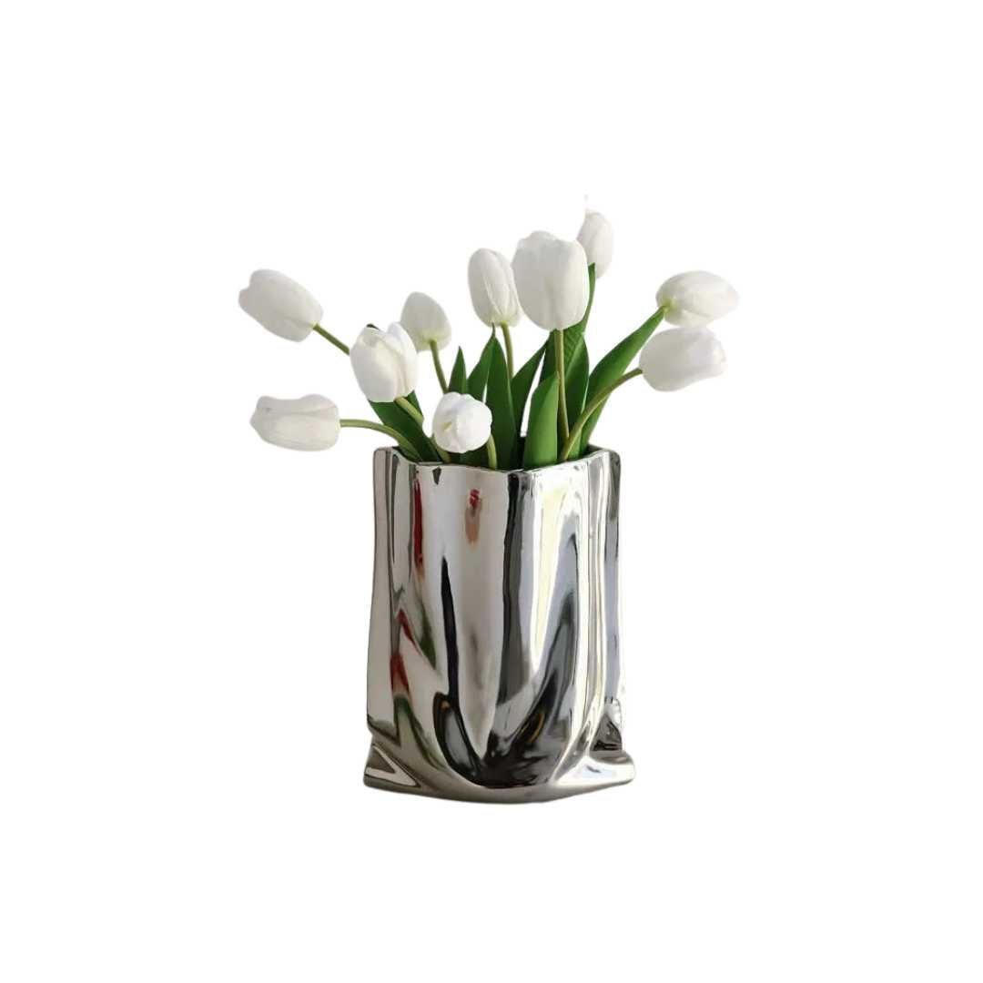 Novita Casa – Modern Wavy Vase - Novita Casa