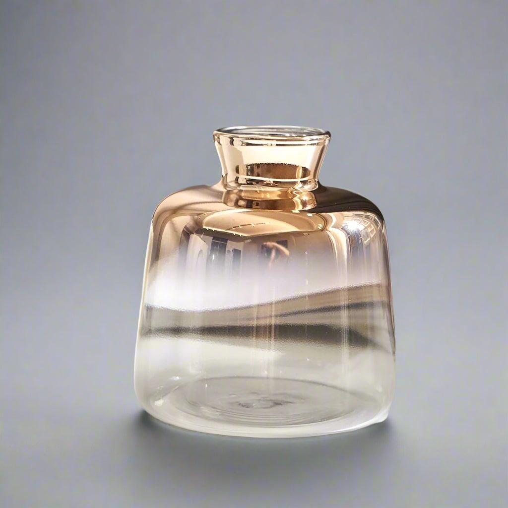 Novita Casa – Glass Vases with Gold Shine - Novita Casa