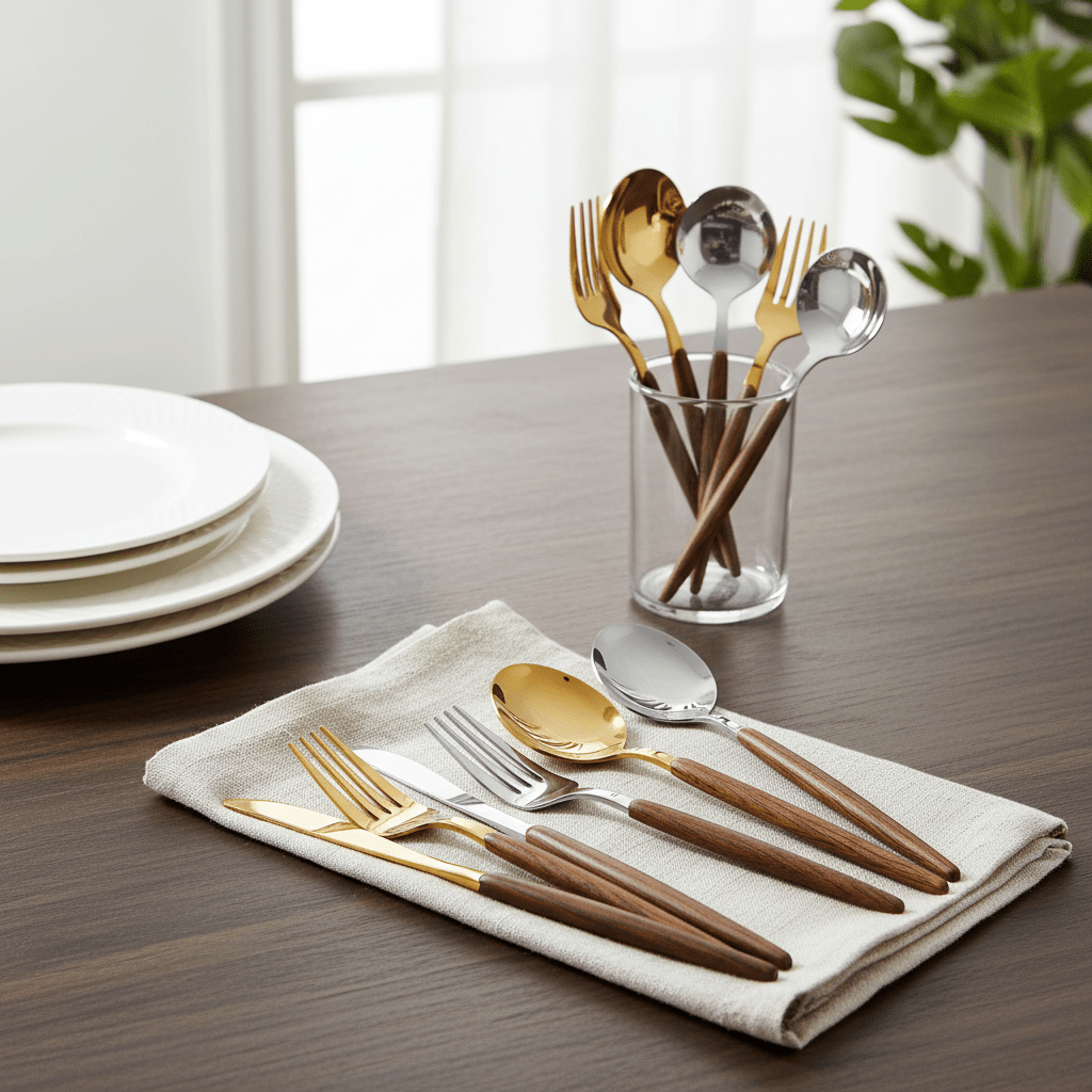 Novita Casa - 30 - Piece Stainless Steel Cutlery Set - Novita Casa