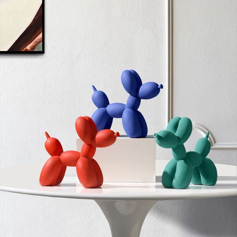 Novita Casa - Abstract Balloon Dog Sculpture - Novita Casa
