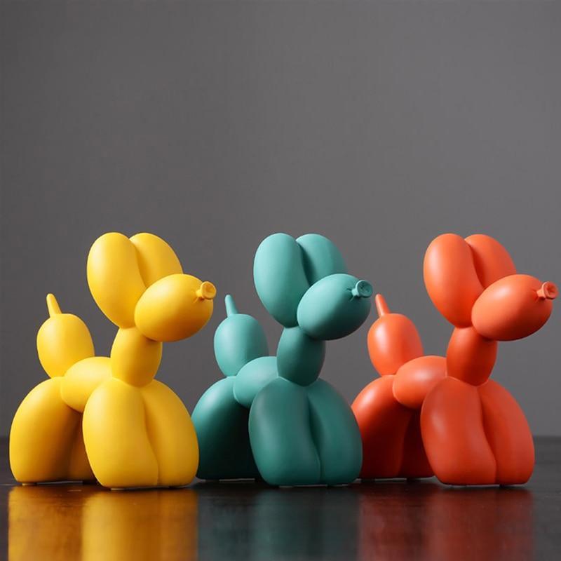 Novita Casa - Abstract Balloon Dog Sculpture - Novita Casa
