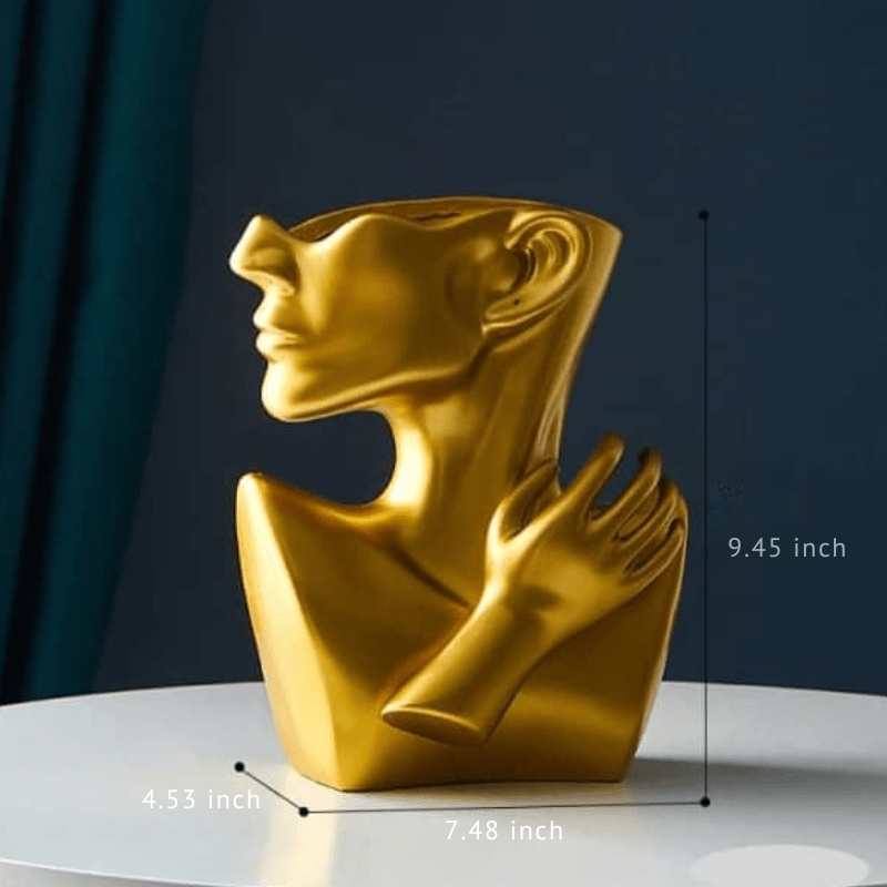 Novita Casa – Abstract Face Vase - Novita Casa