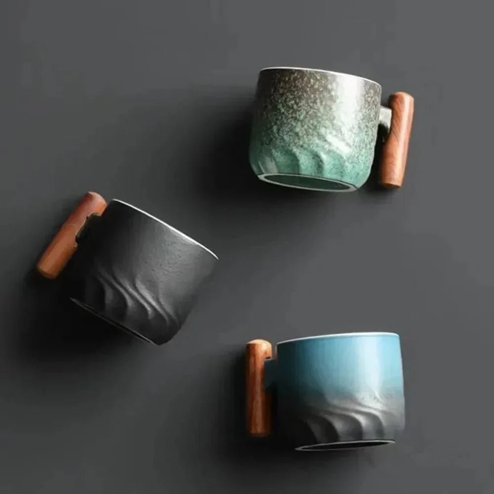 Novita Casa - Ceramic Espresso Cups with Handle - Novita Casa