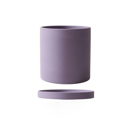 Novita Casa - Ceramic Planter with Saucer - Novita Casa