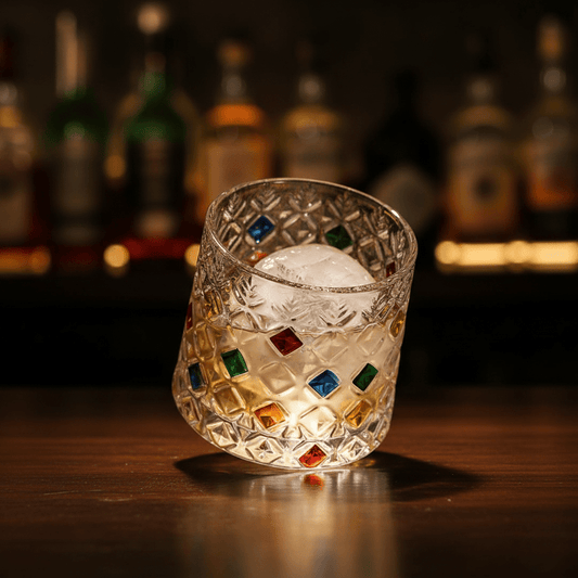 Novita Casa – Crystal Ivy Whisky Glasses - Novita Casa