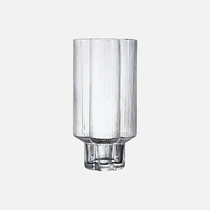 Novita Casa – Elegant Glass - Rimmed Flower Mug and Carafe Set for a Serene Ambiance - Novita Casa