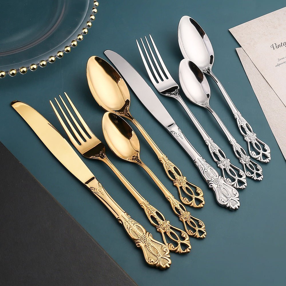 Novita Casa - Elegant Stainless Steel Cutlery Set - Novita Casa