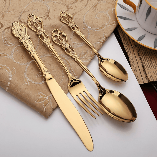 Novita Casa - Elegant Stainless Steel Cutlery Set - Novita Casa
