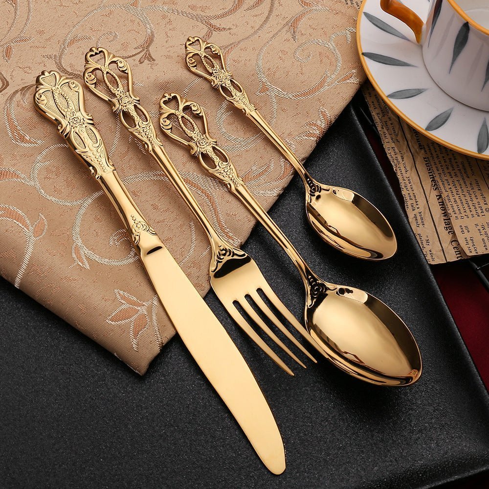 Novita Casa - Elegant Stainless Steel Cutlery Set - Novita Casa
