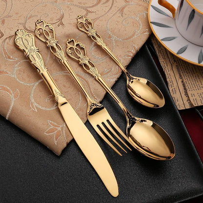 Novita Casa - Elegant Stainless Steel Cutlery Set - Novita Casa