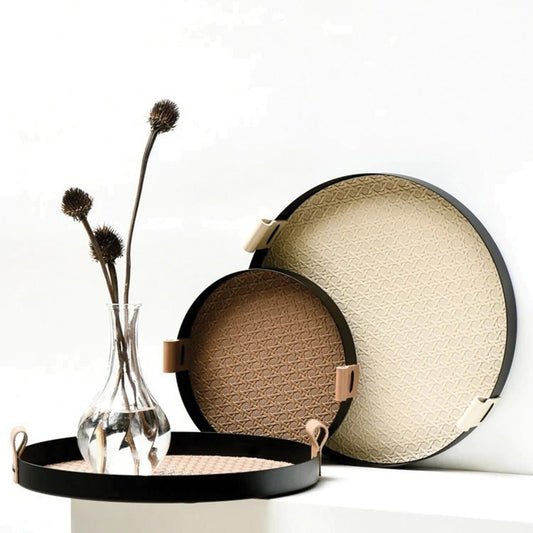 Novita Casa – Elegant Wooden Decorative Tray for a Serene Ambiance - Novita Casa