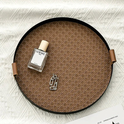 Novita Casa – Elegant Wooden Decorative Tray for a Serene Ambiance - Novita Casa