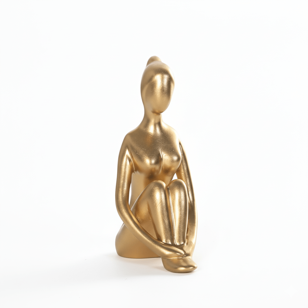 Novita Casa – Elegant Yoga Pose Abstract Décor for a Serene Ambiance - Novita Casa