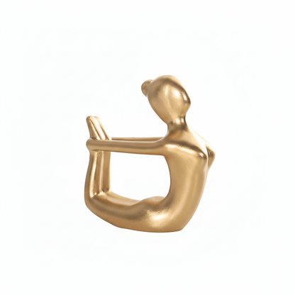Novita Casa – Elegant Yoga Pose Abstract Décor for a Serene Ambiance - Novita Casa