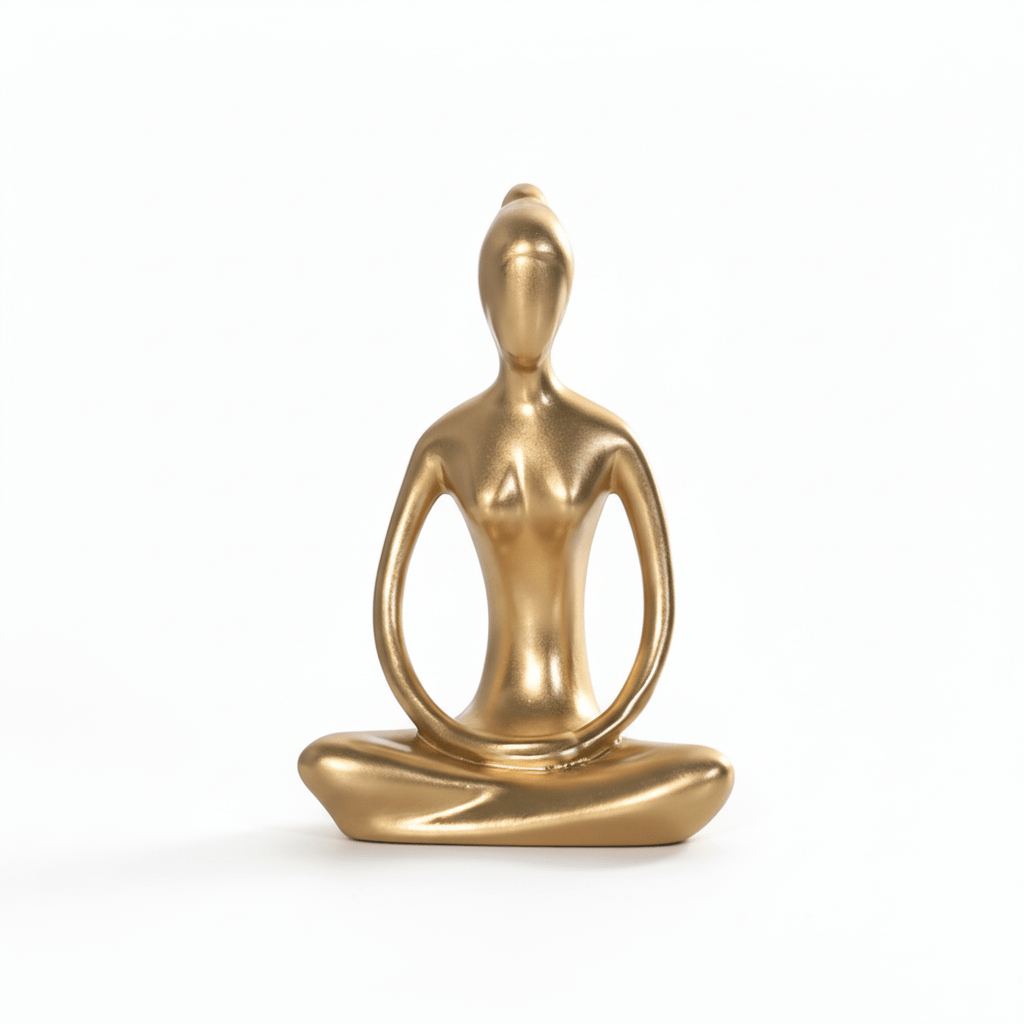 Novita Casa – Elegant Yoga Pose Abstract Décor for a Serene Ambiance - Novita Casa