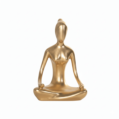 Novita Casa – Elegant Yoga Pose Abstract Décor for a Serene Ambiance - Novita Casa