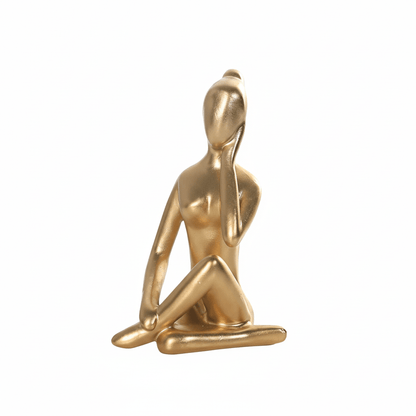 Novita Casa – Elegant Yoga Pose Abstract Décor for a Serene Ambiance - Novita Casa